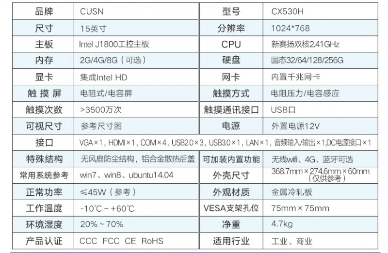 工业平板电脑都有哪些结构组成的